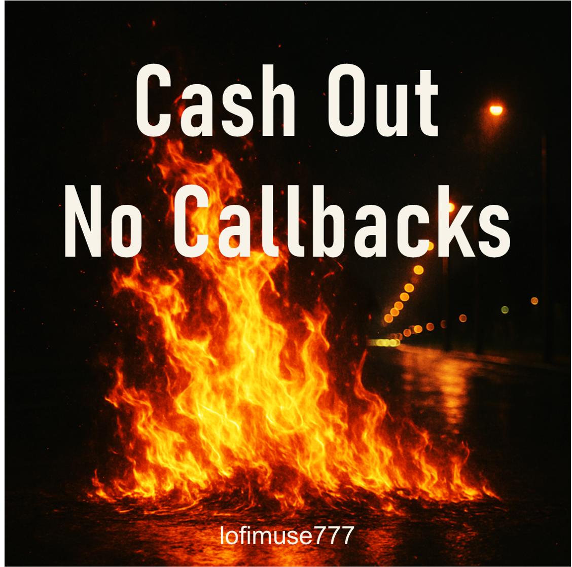Cash Out, No Callbacks — BRAI album cover