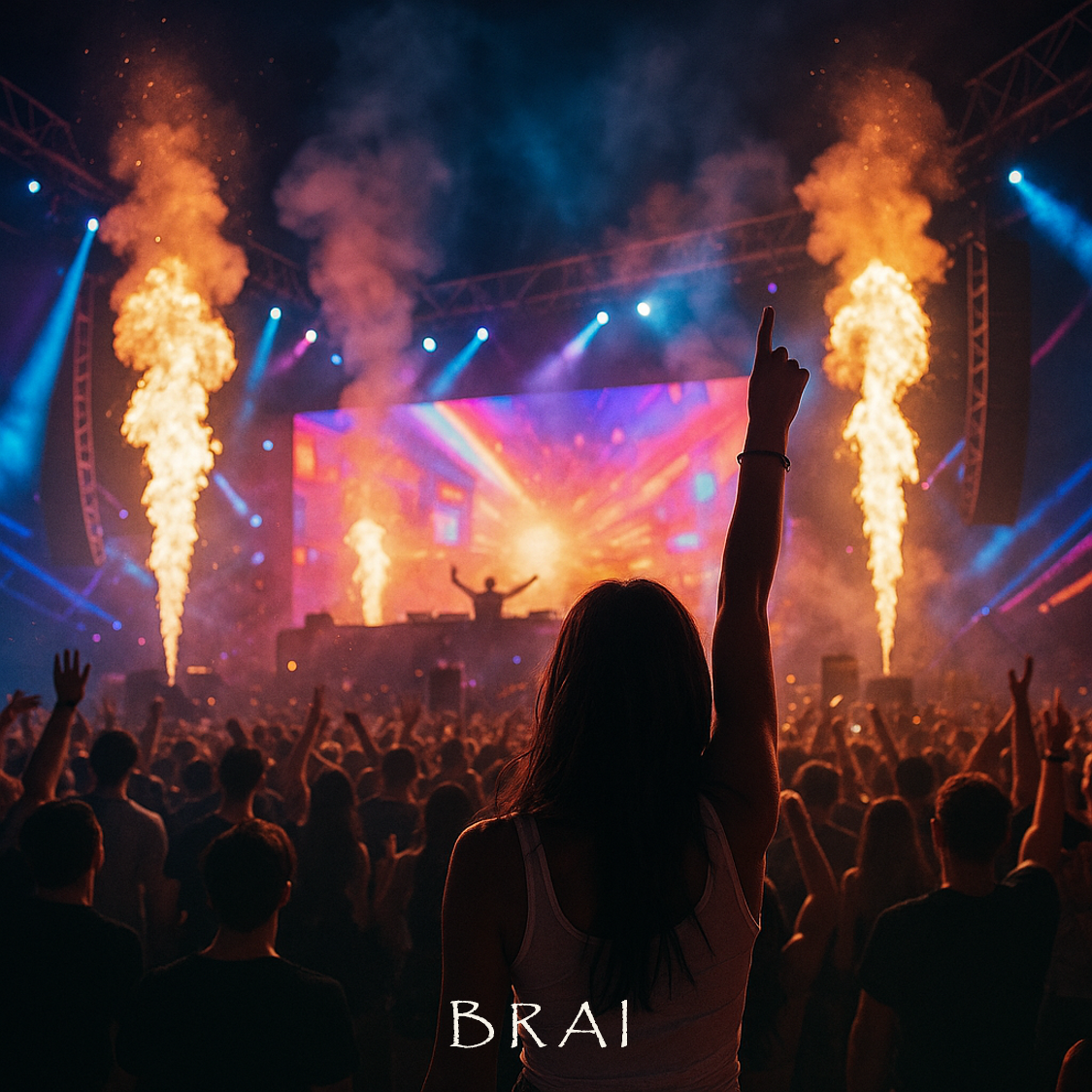 Cháy Lên – Party Drop Versions — BRAI album cover