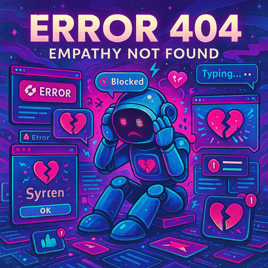 Error 404 Empathy Not Found — BRAI album cover