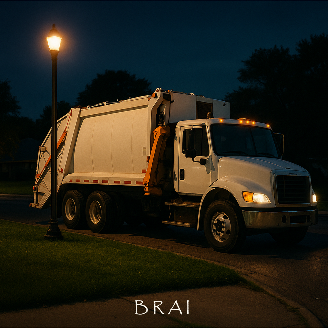 Garbage Truck Nocturne — BRAI album cover