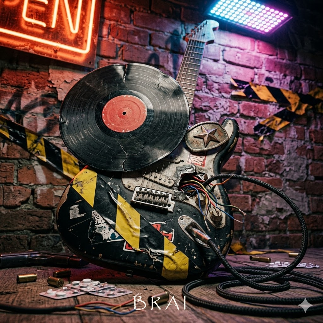 HIGH-RISK CONTENT — BRAI album cover