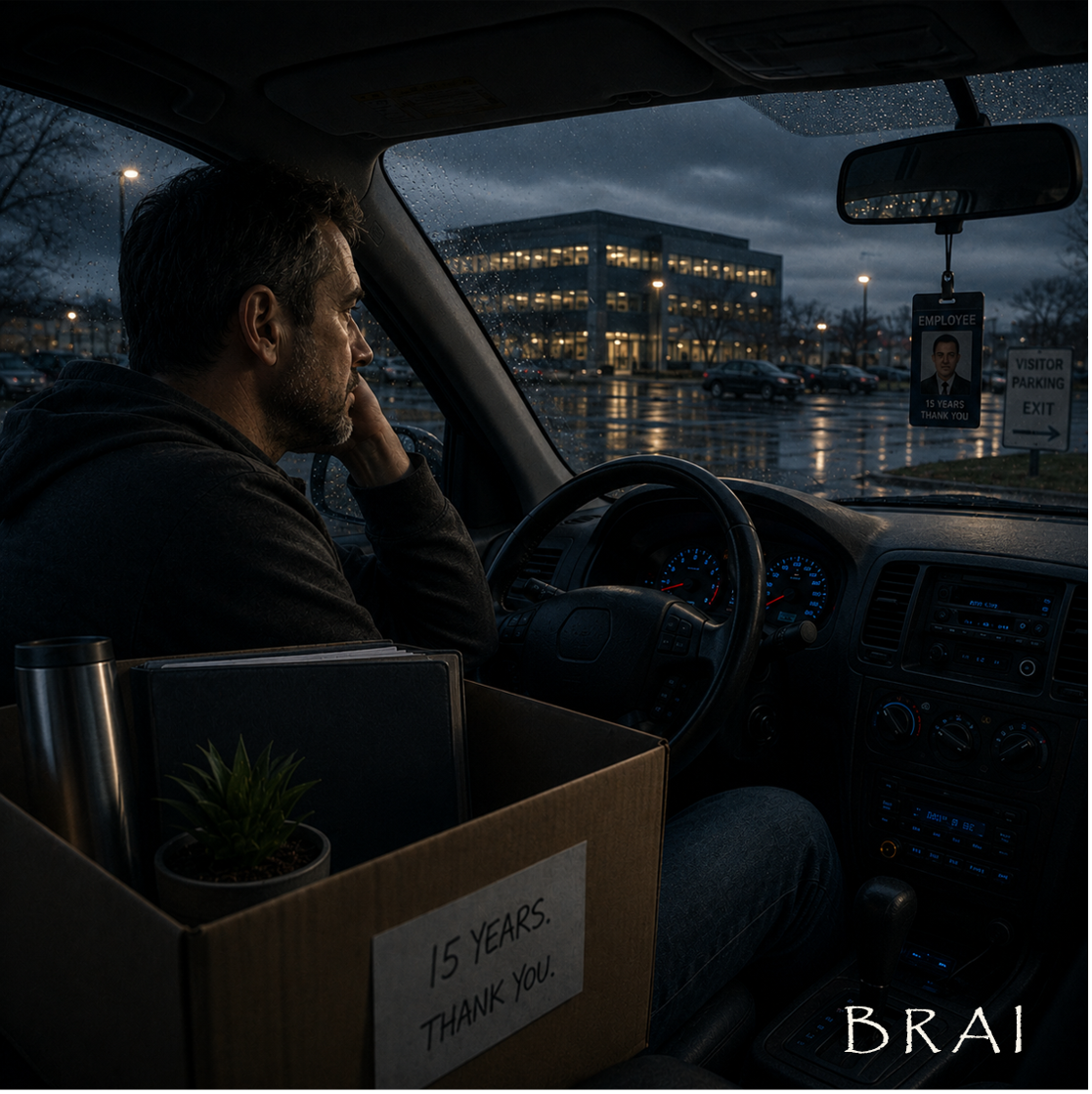 Laid off at 44 — BRAI album cover