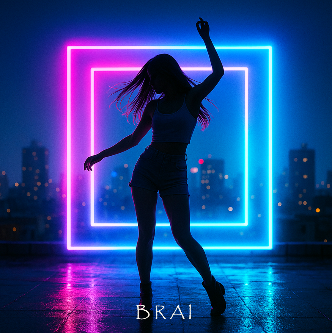 Neón Infinito — BRAI album cover