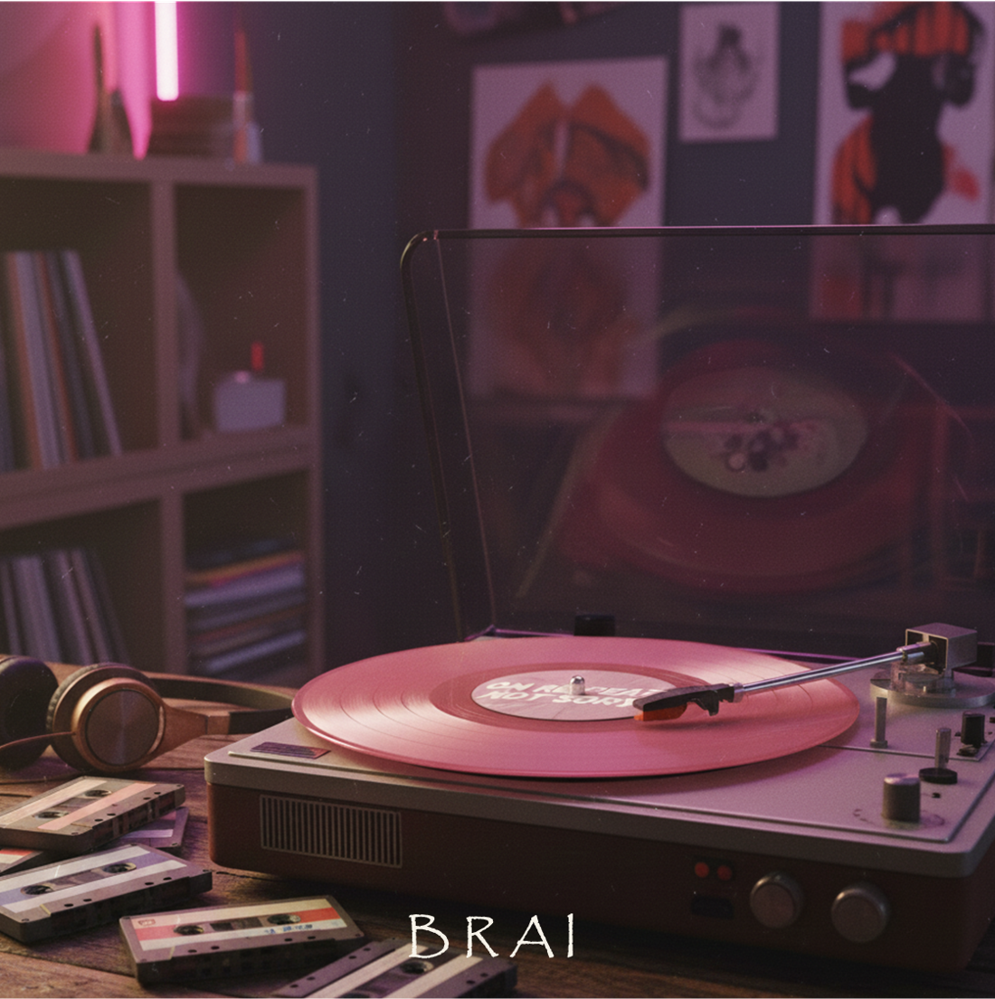 On Repeat, Not Sorry — BRAI album cover